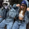 CHAQUETA BOXY FIT CRISTAL - Thumbnail Image 4